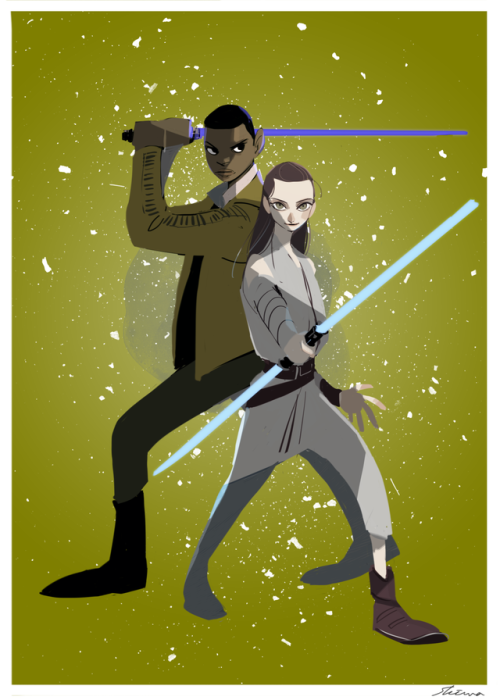 errrbodylovesfinn:Jedi Sentinels. I’m all about Rey and Finn being a badass Jedi warrior coupl