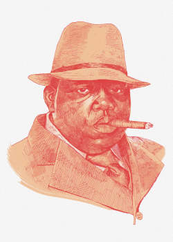 coolpops:      The Notorious B.I.G.  | Jon Ander Torres - Follow Artist on Behance // Facebook // Instagram    “Christopher George Latore Wallace (1972 – 1997), known professionally as The Notorious B.I.G., Biggie, or Biggie Smalls, was an American