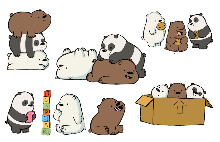 wedrawbears:  We hope everyone enjoyed last nights episode with the baby bears! Here