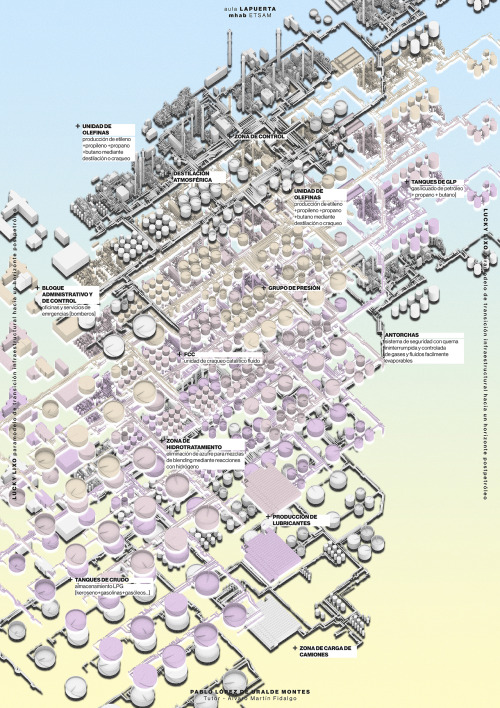 archidose:LUCKY LIXO paramodelo de transición infraestructural hacia un horizonte postpetróleo, TFM 