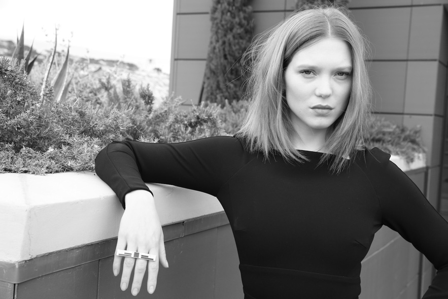  Léa Seydoux at Cannes.  photo Saskia Lawaks 