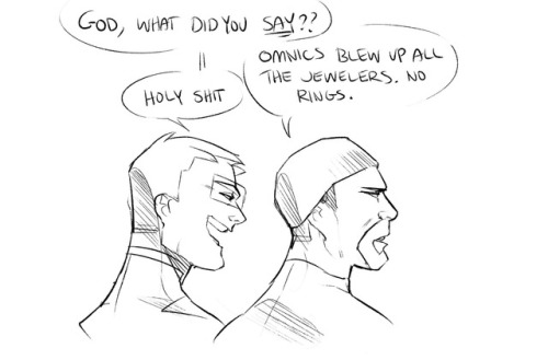 disteal: Todays sequential art practice turned into r76 bants, so here you go (also the omnics are m