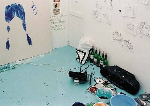 thatmodelgirl:  sassyqueenofberlin:  Exorcism of the Last Painting I Ever Made - Tracey Emin.I don’t even care that my love of her is cliched and her work is, “unoriginal”, “copied” and “boring”. I think her work is brilliant and, in my