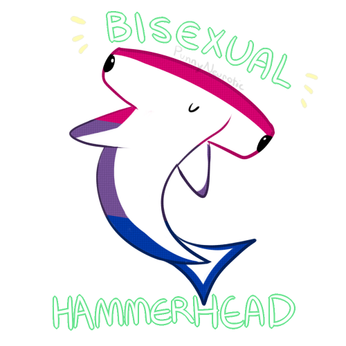 punnyneurotic: I made some Pride sharks! I’ve had the idea for a while now, and decided to fin
