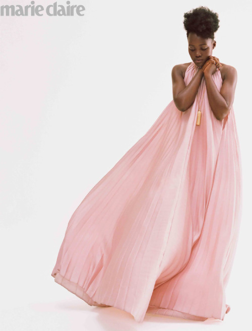 neverfarbehind:LUPITA NYONG’OMarie Claire 2019