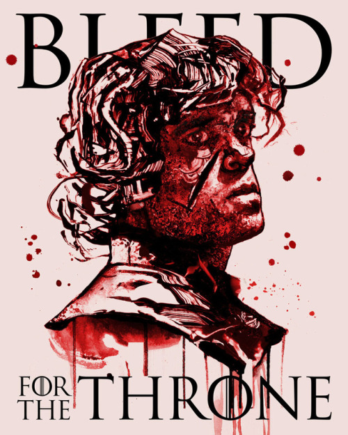 BLEED FOR THE THRONEArtwork for HBO &amp; Droga5′s #BleedForTheThrone campaign in partnership with t