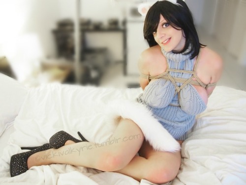 eroticneko:  vickivalkyrie:  Enjoy me as a playful cat girl who ends up in in ropes, in my very first bondage set! :3See me tied up in Captured Cat Girl, only on vickivalkyrie.com! <3  TWITTER l  MY PORN l VIDEOS l PANTIES  l  CAM l PATREON l WISHLIST