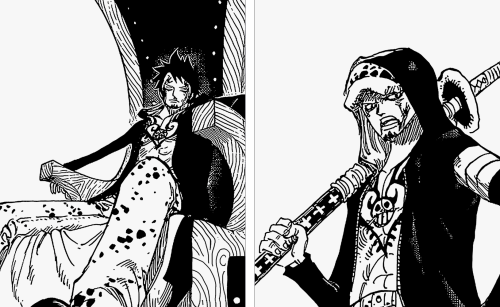 zorobae:Trafalgar D. Water Law througout the years | requested by anon