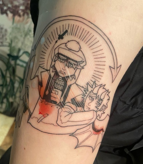 TW: BLOOD ,,IM SO SORRY ABOUT THE BLOOD AGH. But The First Session Is Done😎😎 I Go Back In 2 Weeks