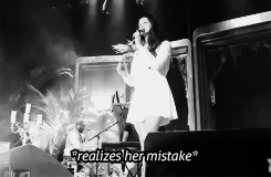delreigns:  First time Lana Del Rey performed Young &amp; Beautiful live - Luxembourg,