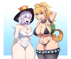 waru-geli:  I really love to Bowsette, so