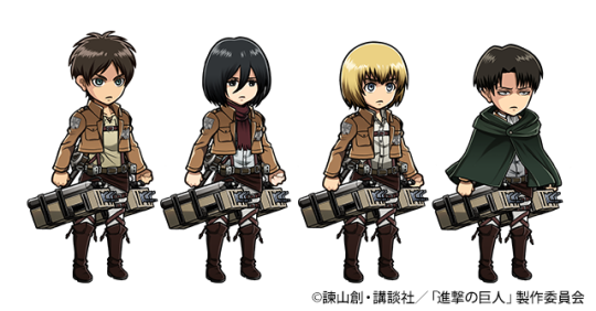 snkmerchandise: News: SnK x Alteil Chronicle Collaboration Collaboration Dates: Starting December 20th, 2017Retail Price: N/A Online mobile collectible card game Alteil Chronicle has released details on their SnK collaboration for the upcoming weeks!