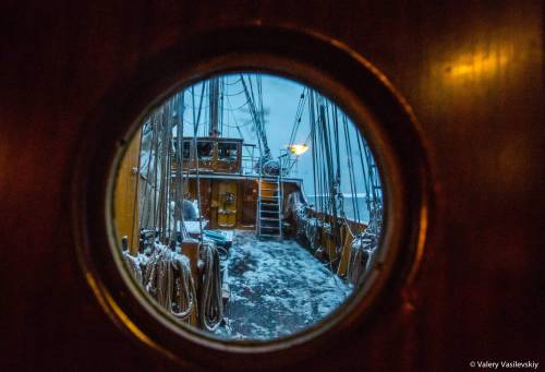 ltwilliammowett:Barque Europa in the Ice, by Valery Vasilevskiy 