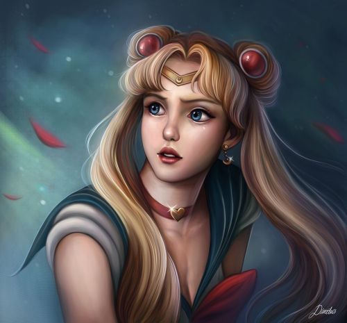  Here’s my Sailor Moon redraw from a challenge that was highly popular a few weeks ago…