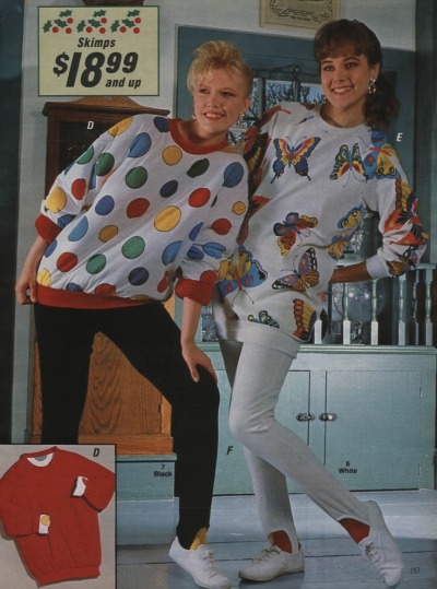 80s style clothing