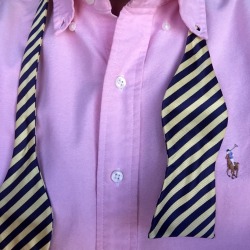 preppycajun:  Can’t go wrong with Polo and a bowtie