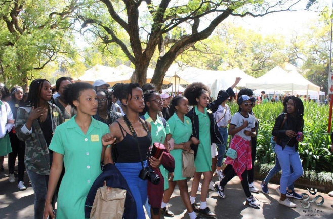 the-movemnt:  Pretoria Girls High School students are fighting back against a racist