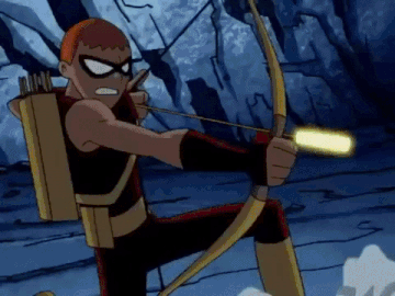 primal-slayer: Roy Harper aka Speedy/Red Arrow/Arsenal in animation