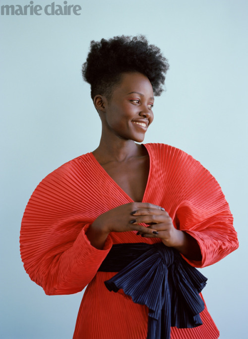 Lupita Nyong’o | Marie Claire Magazinephotographed by Daria Kobayashi Ritch. 