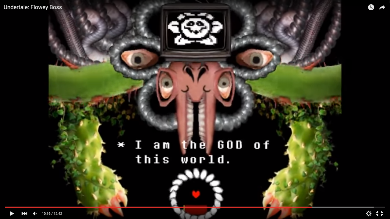 I have been informed on my previous post that Photoshop Flowey is not the  official name : r/Undertale