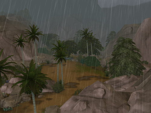 They say that when it rains in Oasis Springs it pours, and the days after the full moon it certainly