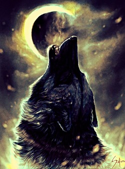 astray-wolf-heart:  By the light of the moon