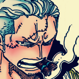 tendershark:  One Piece 30 Day Challenge - Day four: Favorite Male Character  Vice Admiral Smoker  