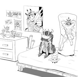astralheat:  Shyv’s bedroom From the “Jarvan we need to talk” thread on official forums  