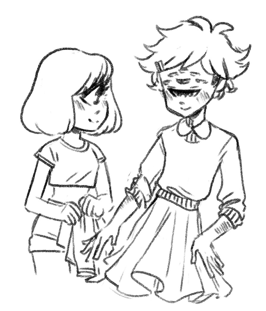 mayakern: every month i post a ton of sketches for my $5+ patrons! i also recently