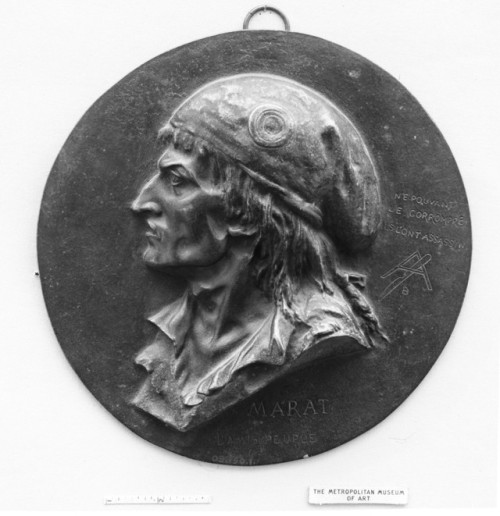 met-european-sculpture: Portrait of Jean Paul Marat (1743–1793) by Brisson via European Sculpt