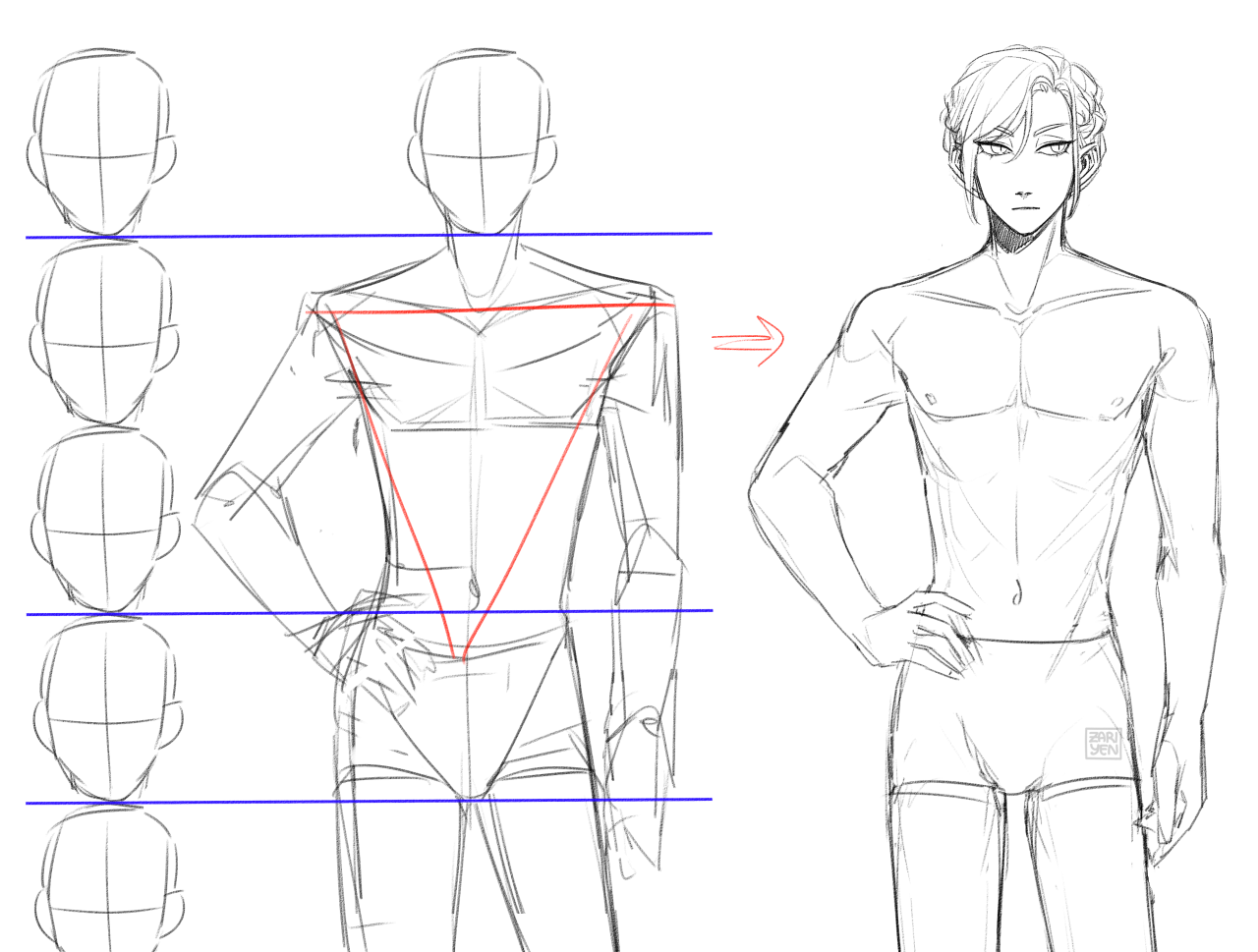 Anatomy Practice  Art Tutorial and Tips   Follow  animedrawingtutorials    Artist  anonimice   Want to be great at  Anime  Instagram