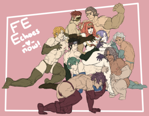 This was supposed to be a 1 day until Echoes picture, but time beat me!  Still, Echoes is here 