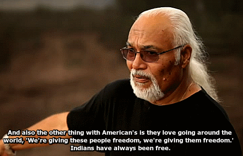 kashmirgirl1976:  biscuitsarenice:    Rich Hall’s Inventing the Indian  “We’re