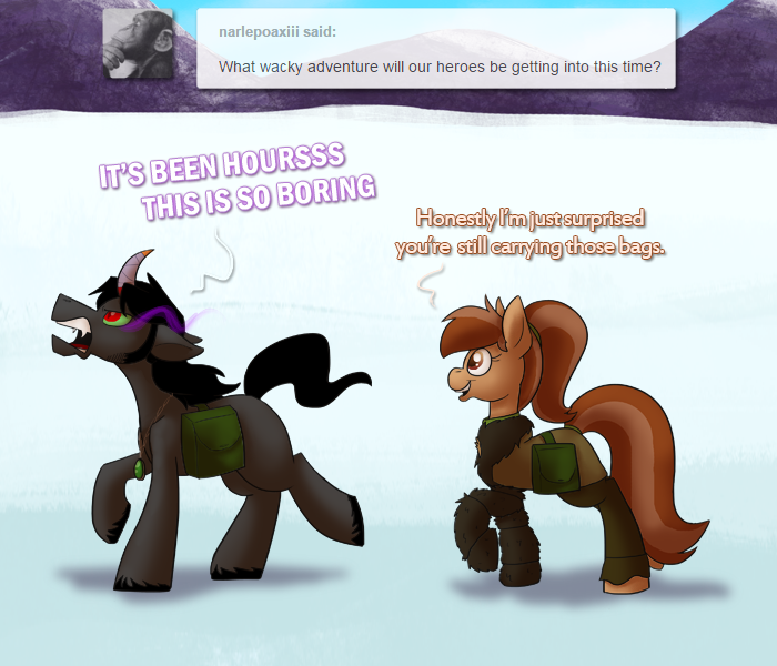 ask-king-sombra:  hey wow it only took four months  =o!