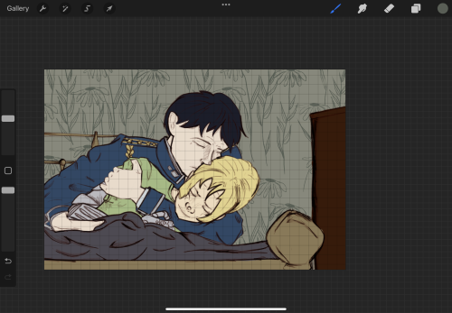 Art, Hold Them For Me, Edward. Process: