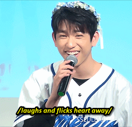umma-jr:  compilation of Jinyoung dealing with IGOT7′s hearts~ ♡  