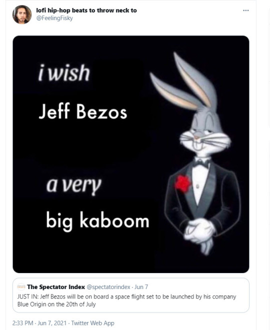 aleatoryw:assassinregrets:roach-works:gunsandfireandshit:Tumblr when Bezos&rsquo;
