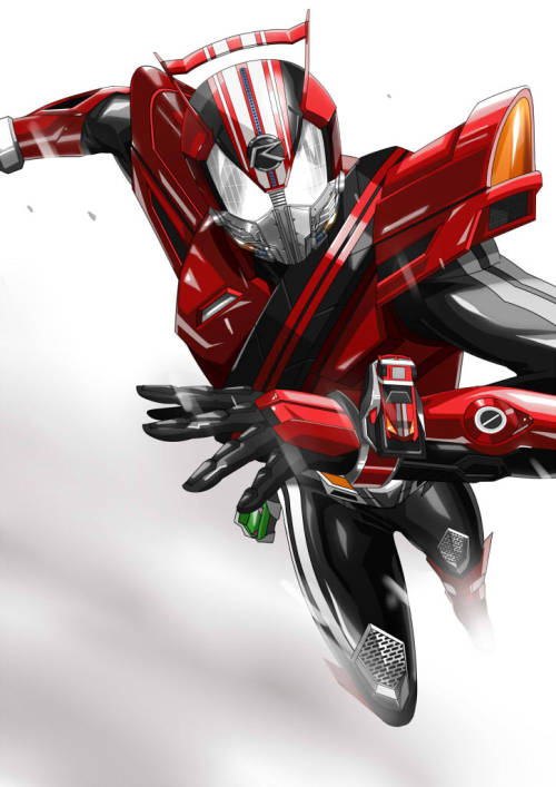 “I’m the Kamen Rider, Drive!!! Let me take you out for a spin…!” - Shinnosu