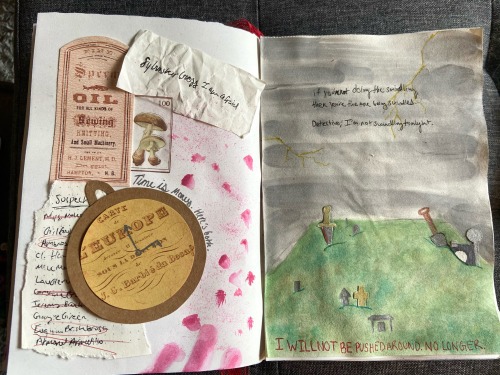My Mice And Murder Journal Spread