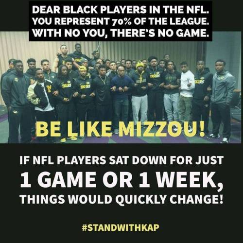 #StayWoke #Amerikkka #bluekluxklan #bluelivesmurder #iStandWithKaepernick #BoycottNFL #mizzourebelli