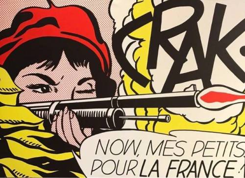 Roy Lichtenstein, Crak! Now, Mes Petits&hellip; Pour la France!, 1964