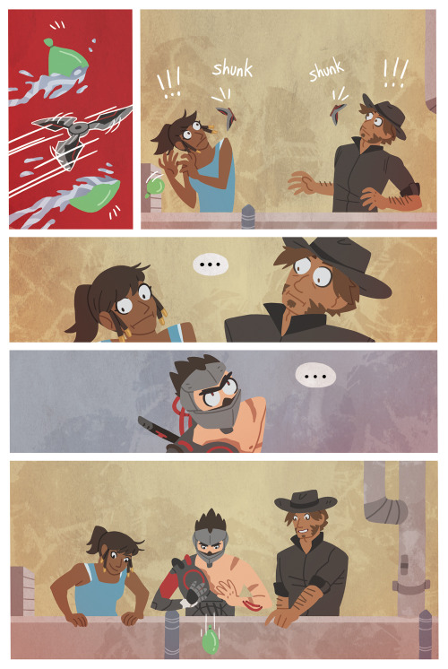 A comic from my McCree zine that’s a few years old now but this still makes me laugh.