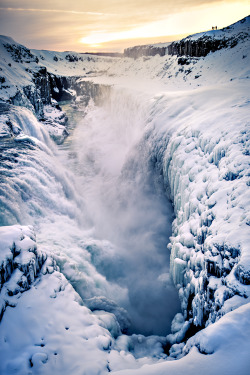 plasmatics:  Gullfoss Waterfall by Óskar Páll Elfarsson 