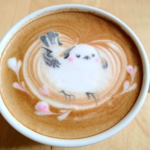 Stunning froth masterpieces by latte artist Ku-san