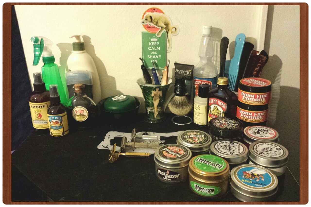 churro-castillo:  My grease and shaving collection is growing! 