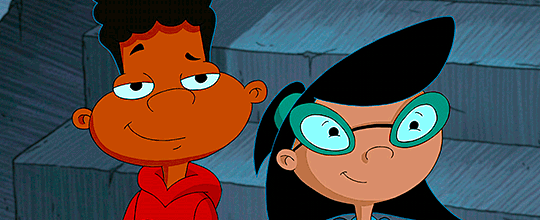 onwedmars: Best moments with Gerald and Phoebe from "Hey Arnold: The Jungle