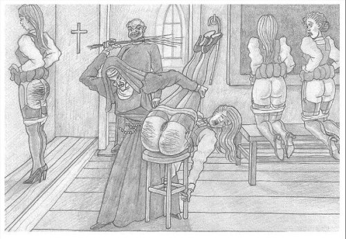 hardheadsoftbottom: The nuns at this catholic school believed the girls needed very strict disciplin