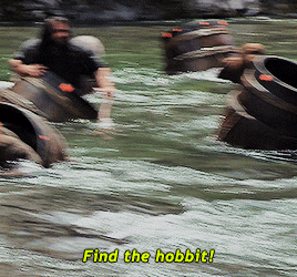 enbypan: markgatiss:  “Where is the hobbit?” — Thorin desperately searches for BilboThe Hobbit: The Desolation of Smaug Outtakes   WHY THE F U C K DID THEY TAKE THIS OUT 