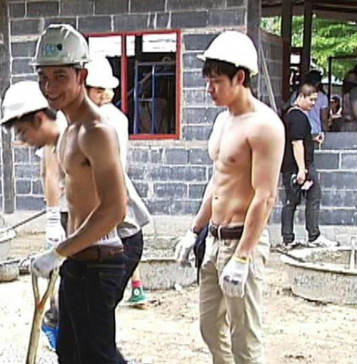 XXX j-aime-asian-men:  Model construction workers photo