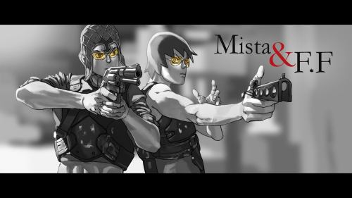 Gun wielding crossover with Mr & Mrs Smith